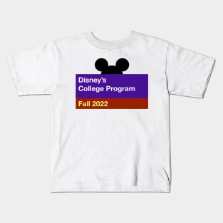 College Program Sign Kids T-Shirt